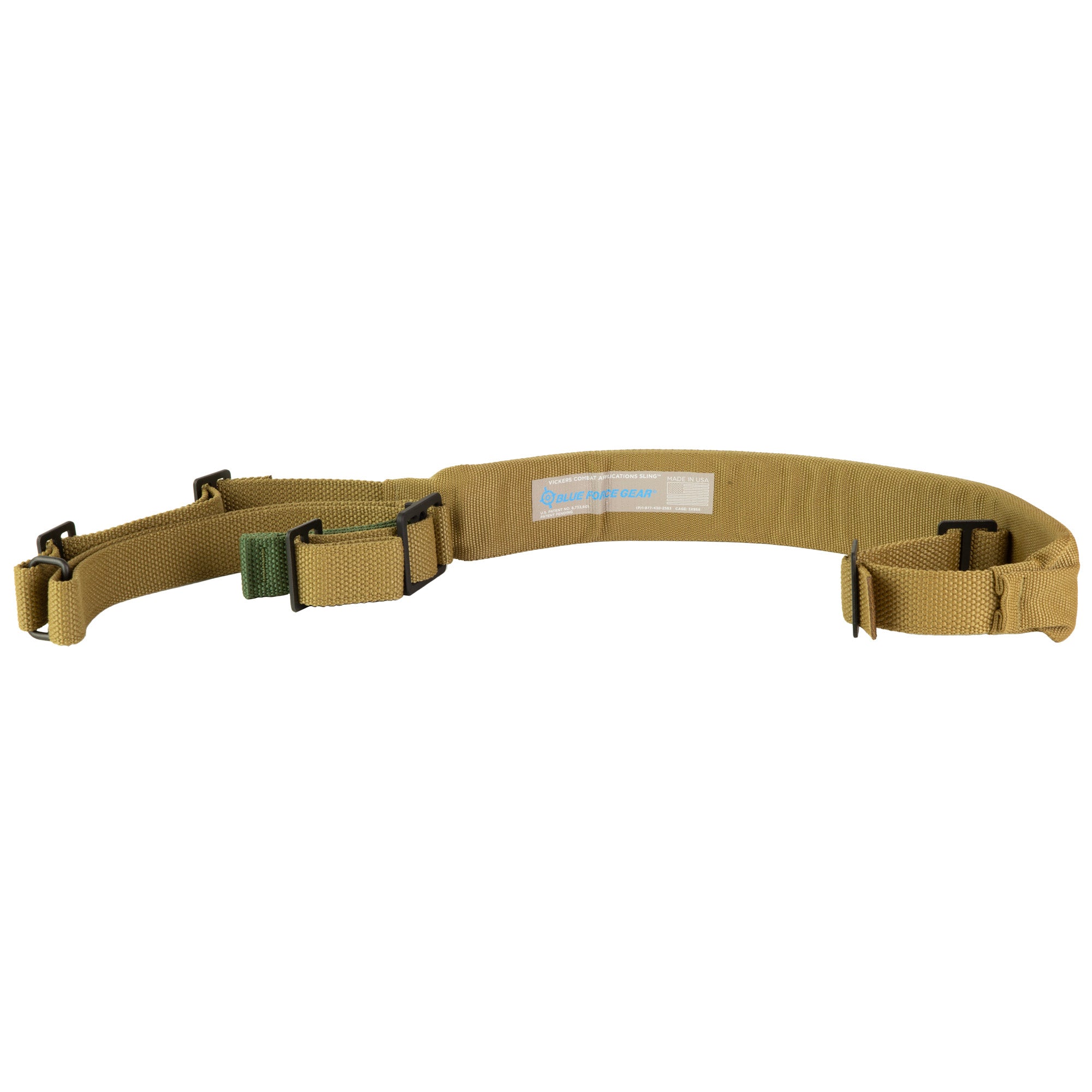 Blue Force Gear Vickers Tactical Padded Sling with Quick Adjuster, Coyote