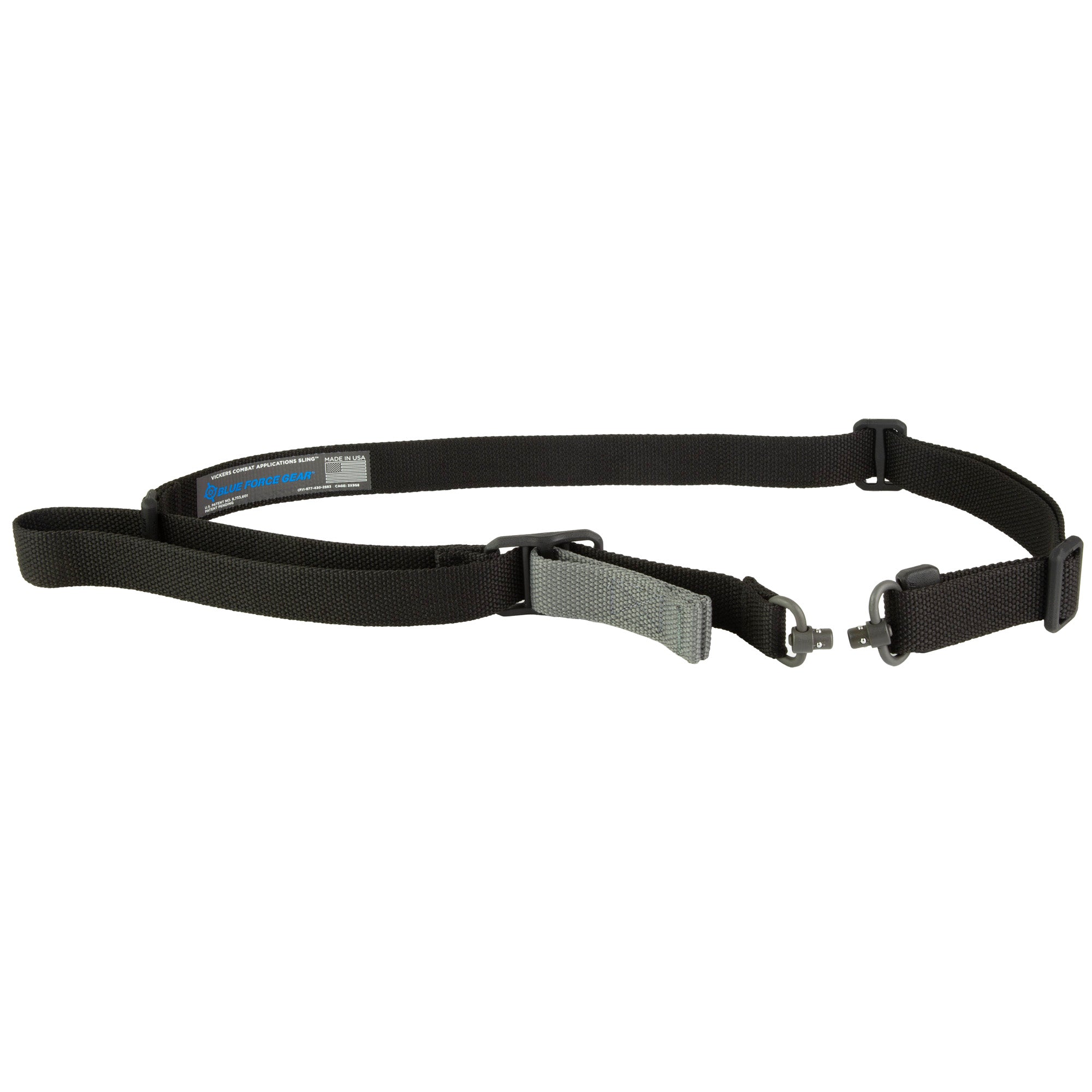 Blue Force Gear Vickers Tactical 2-in-1 Sling with Quick-Transition Feature in Black