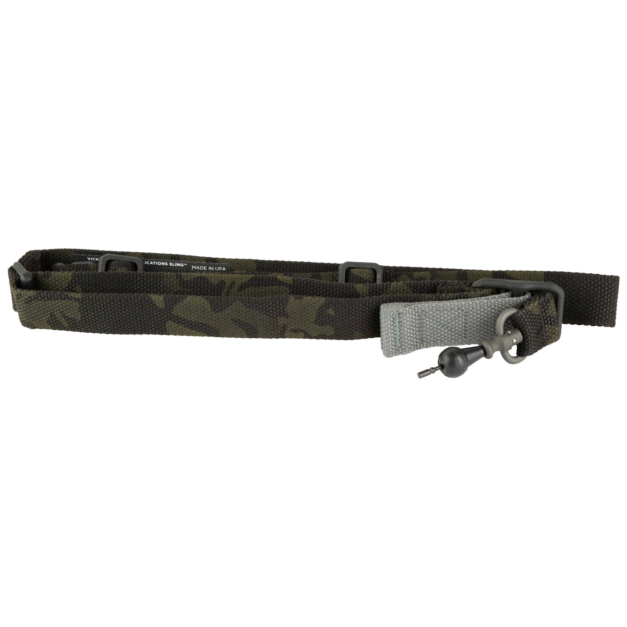 Blue Force Gear Vickers 2-to-1 Sling with Molded Acetal Adjuster in MultiCam Black