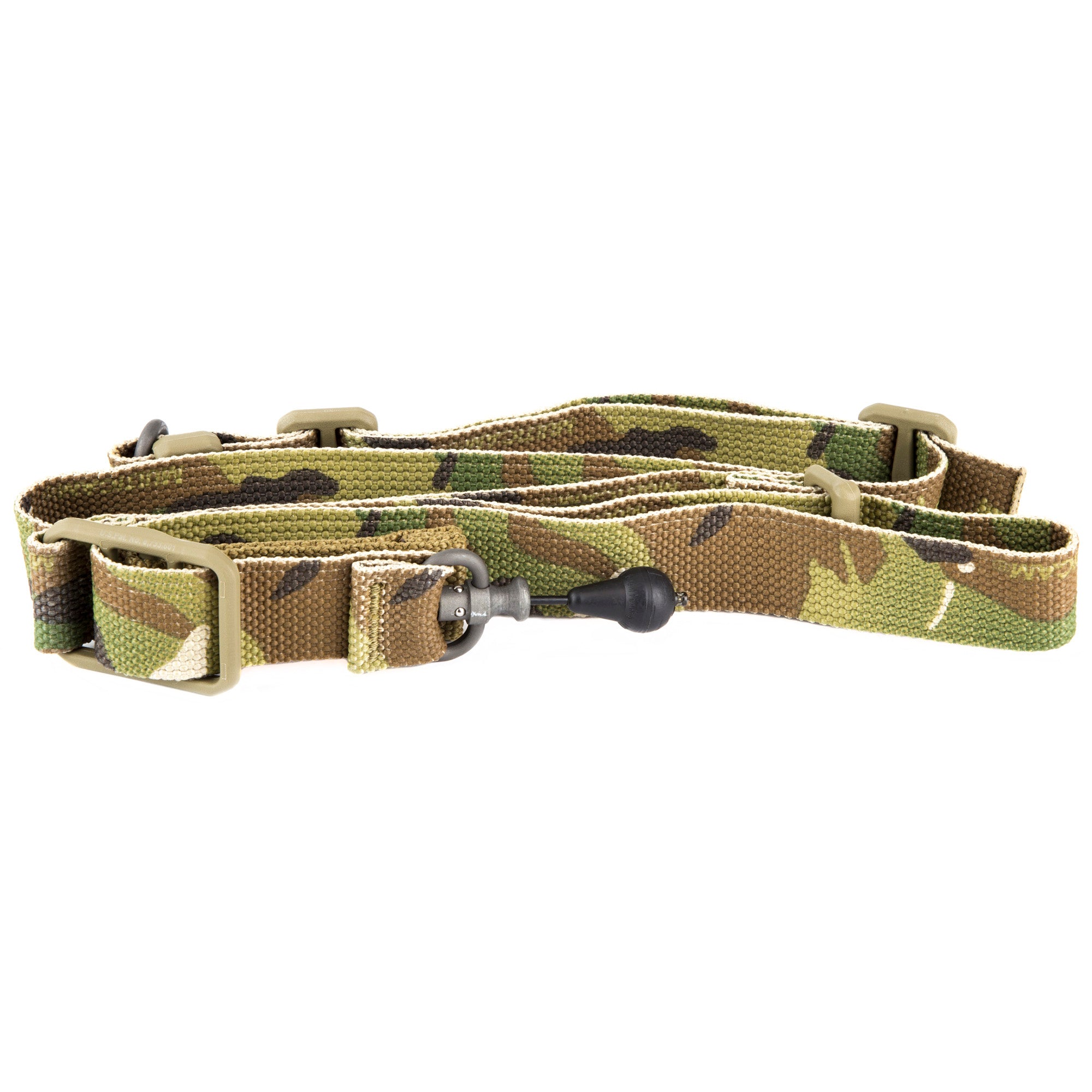 Blue Force Gear Vickers 2-to-1 Sling with RED Swivel - MultiCam