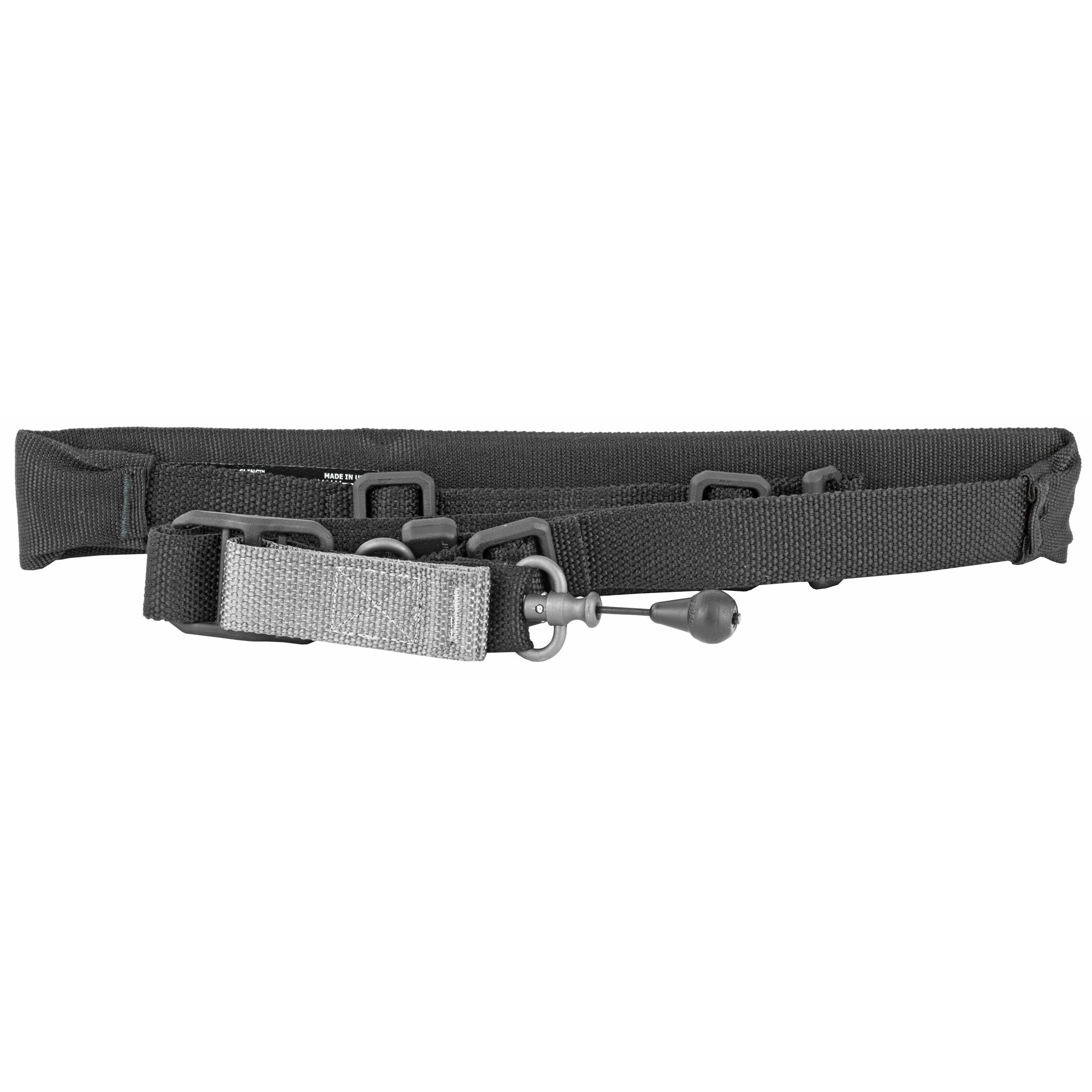 Blue Force Gear Vickers 221 Sling with Molded Acetal Adjuster – Convertible 2-Point and 1-Point Tactical Rifle Sling in Black