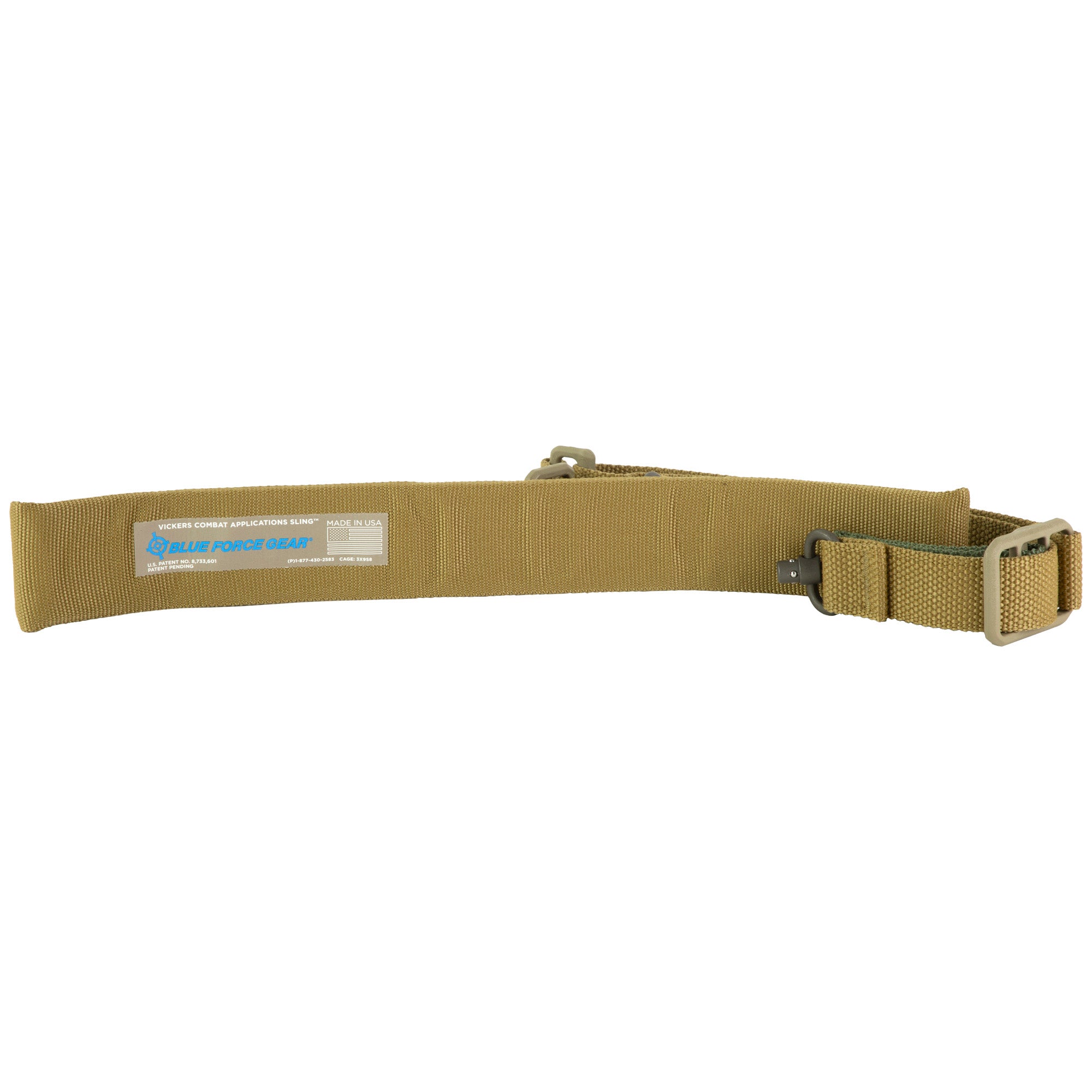 Blue Force Gear Vickers Tactical Push Button Sling in Coyote
