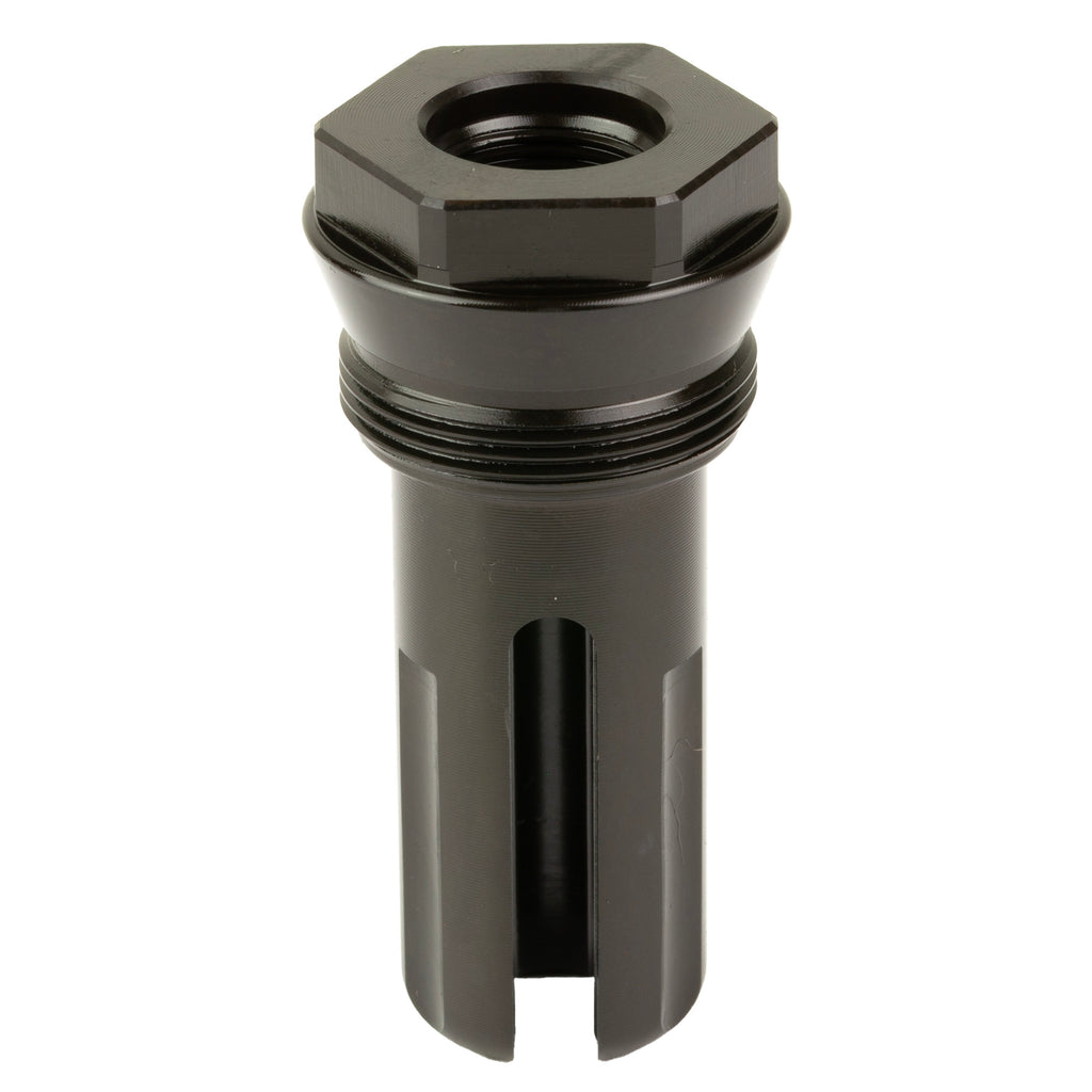 BANISH 30-Gold Flash Hider 1/2x28 – Black, Compatible with 30 Caliber Firearms