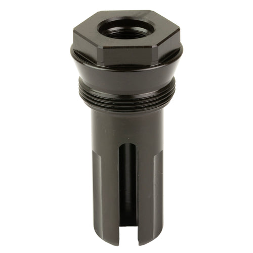 BANISH 30-Gold Flash Hider 1/2x28 – Black, Compatible with 30 Caliber Firearms