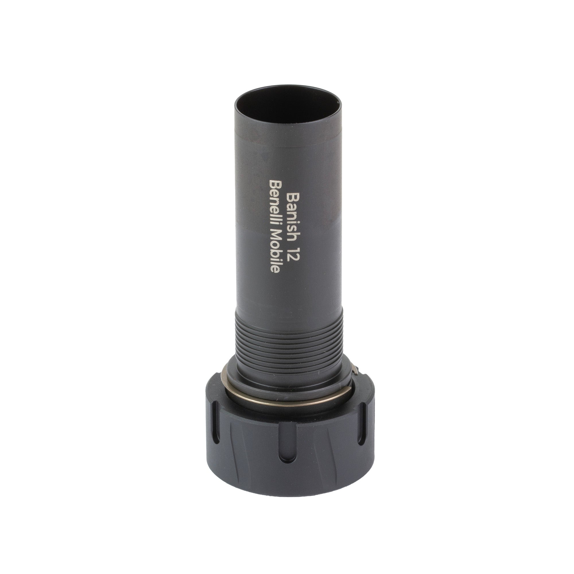 BANISH 12 Gauge Thread Adapter Mount for BANISH 12 Suppressor - Black