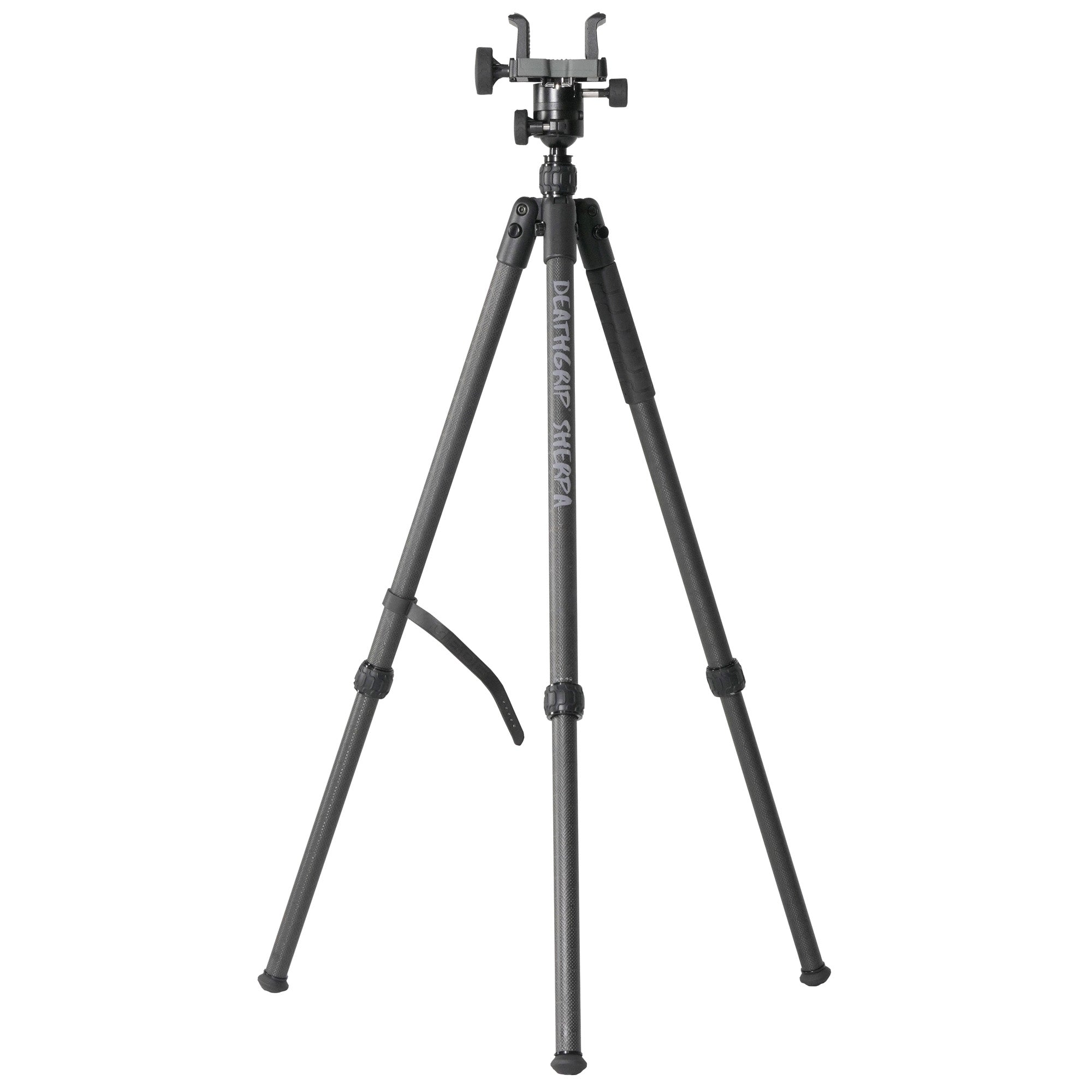 BOG DeathGrip Sherpa Carbon Fiber Tripod – Lightweight Backcountry Camera Support with Quick-Change Ball-Head