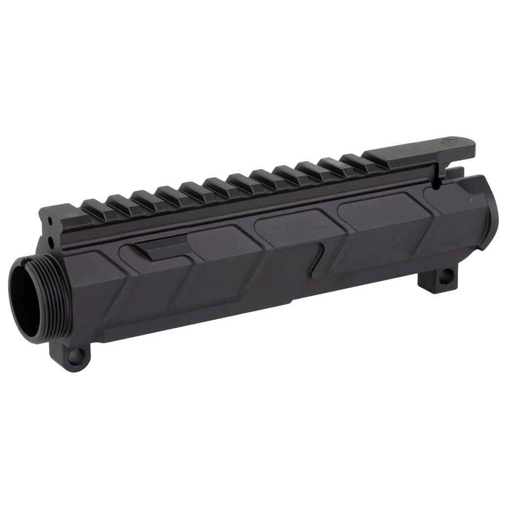 Bootleg Billet AR-15 Upper Receiver - Model BP-UR-1A, Lightweight Black MIL-SPEC Hard Anodized Design