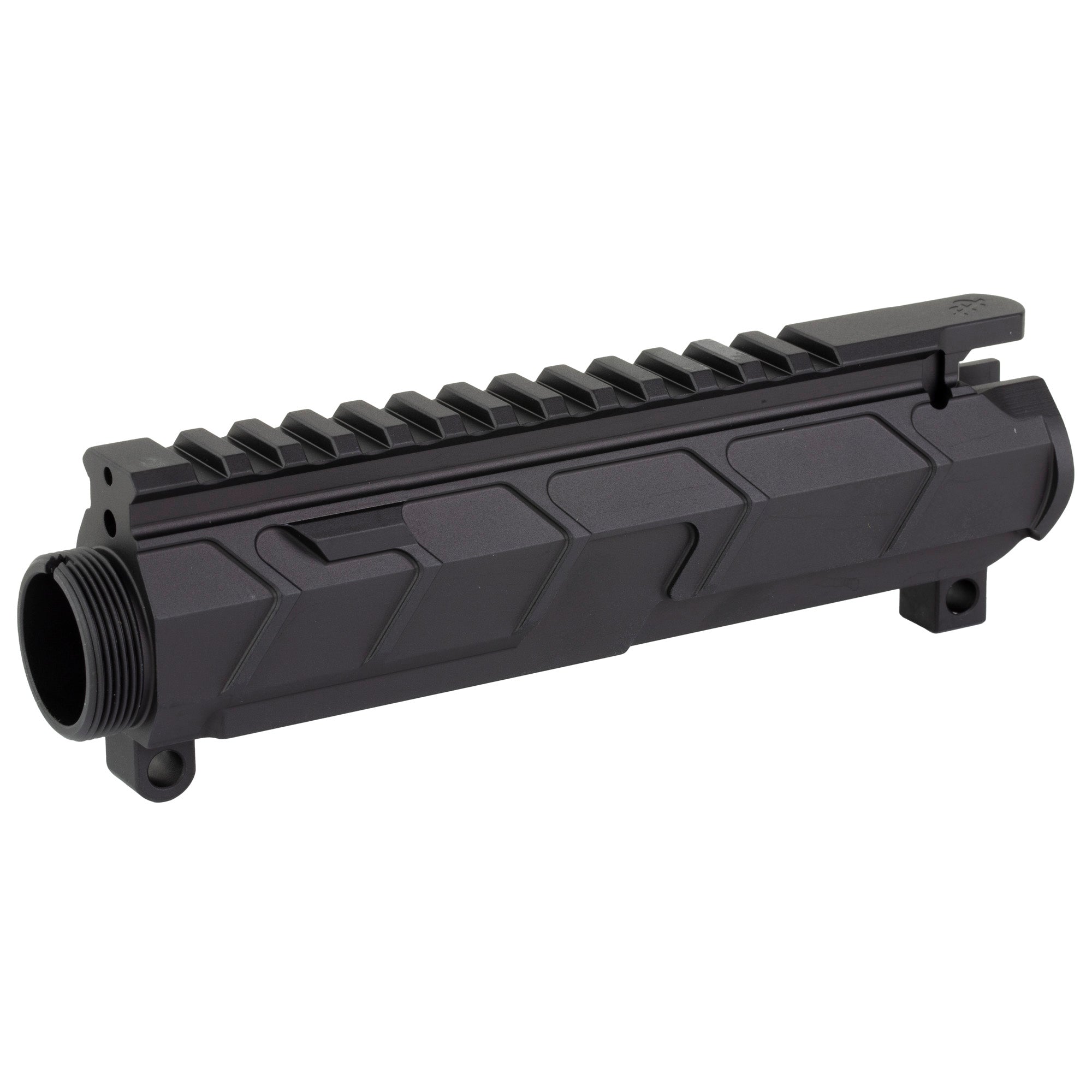 Bootleg Billet AR-15 Upper Receiver - Model BP-UR-1A, Lightweight Black MIL-SPEC Hard Anodized Design
