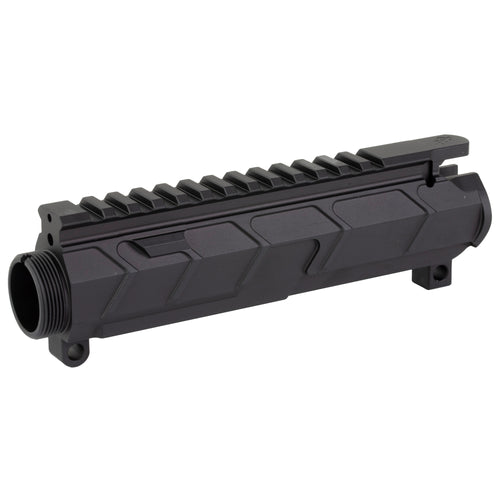 Bootleg Billet AR-15 Upper Receiver - Model BP-UR-1A, Lightweight Black MIL-SPEC Hard Anodized Design