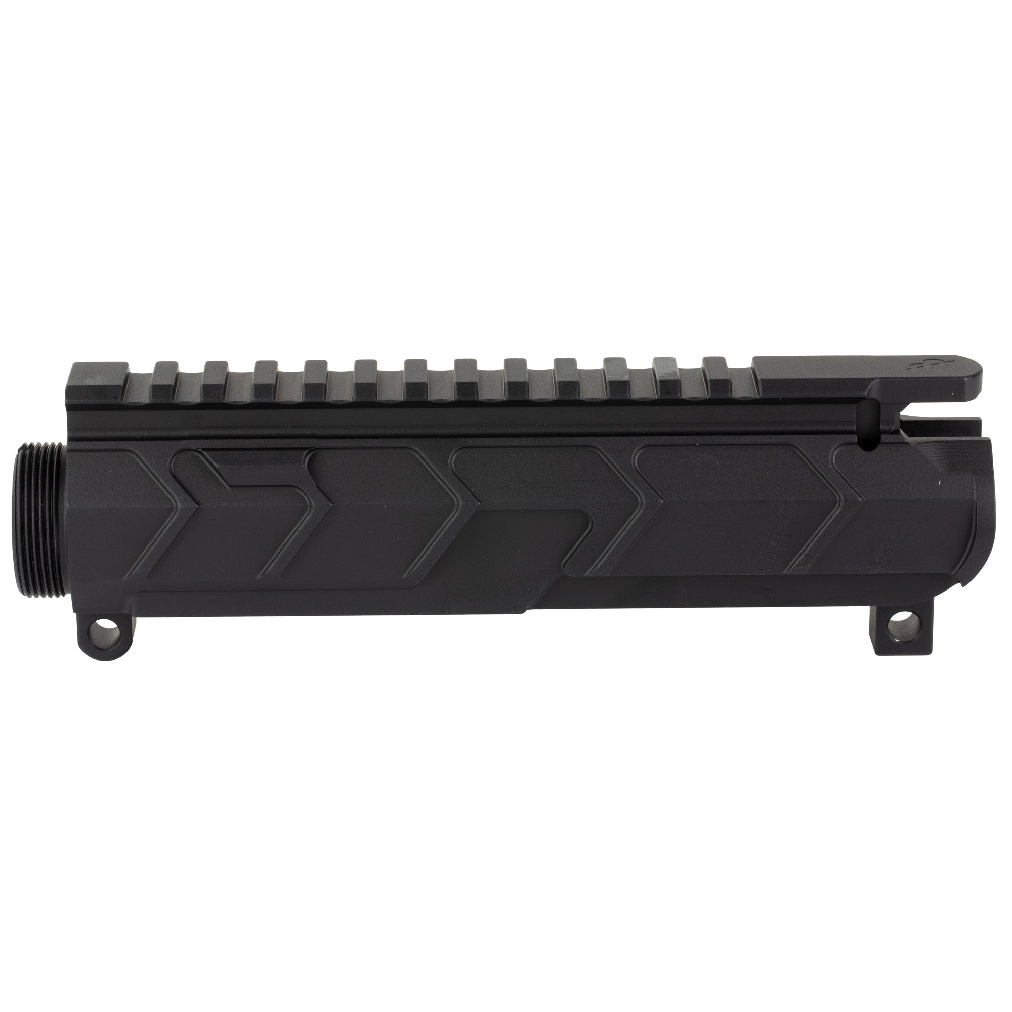 Bootleg Billet AR-15 Upper Receiver - Model BP-UR-1A, Lightweight Black MIL-SPEC Hard Anodized Design