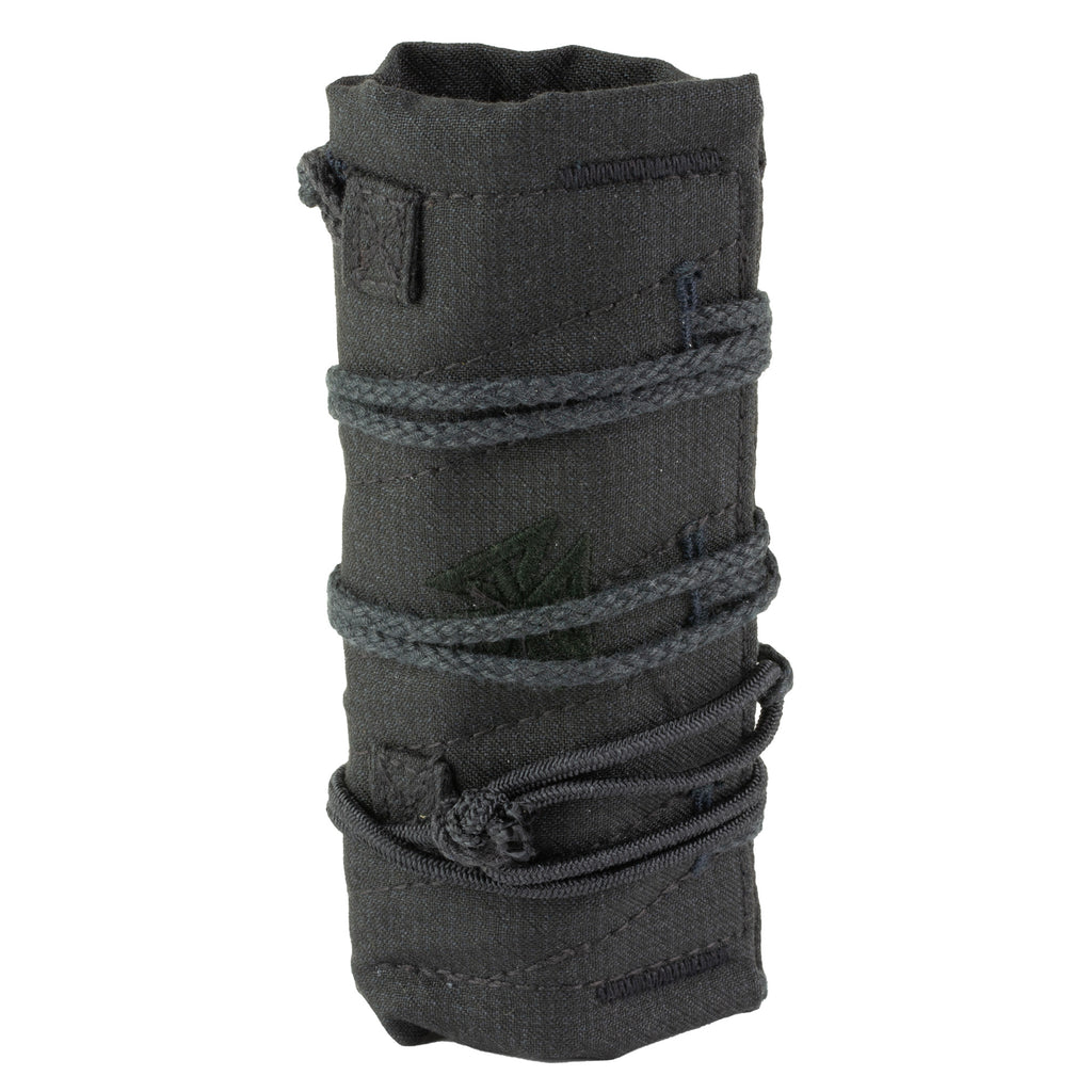 Burn Proof Gear Suppressor Cover Heavy BPG-SC-H-6-1-5-BLK for Rifle Suppressors, Black Finish