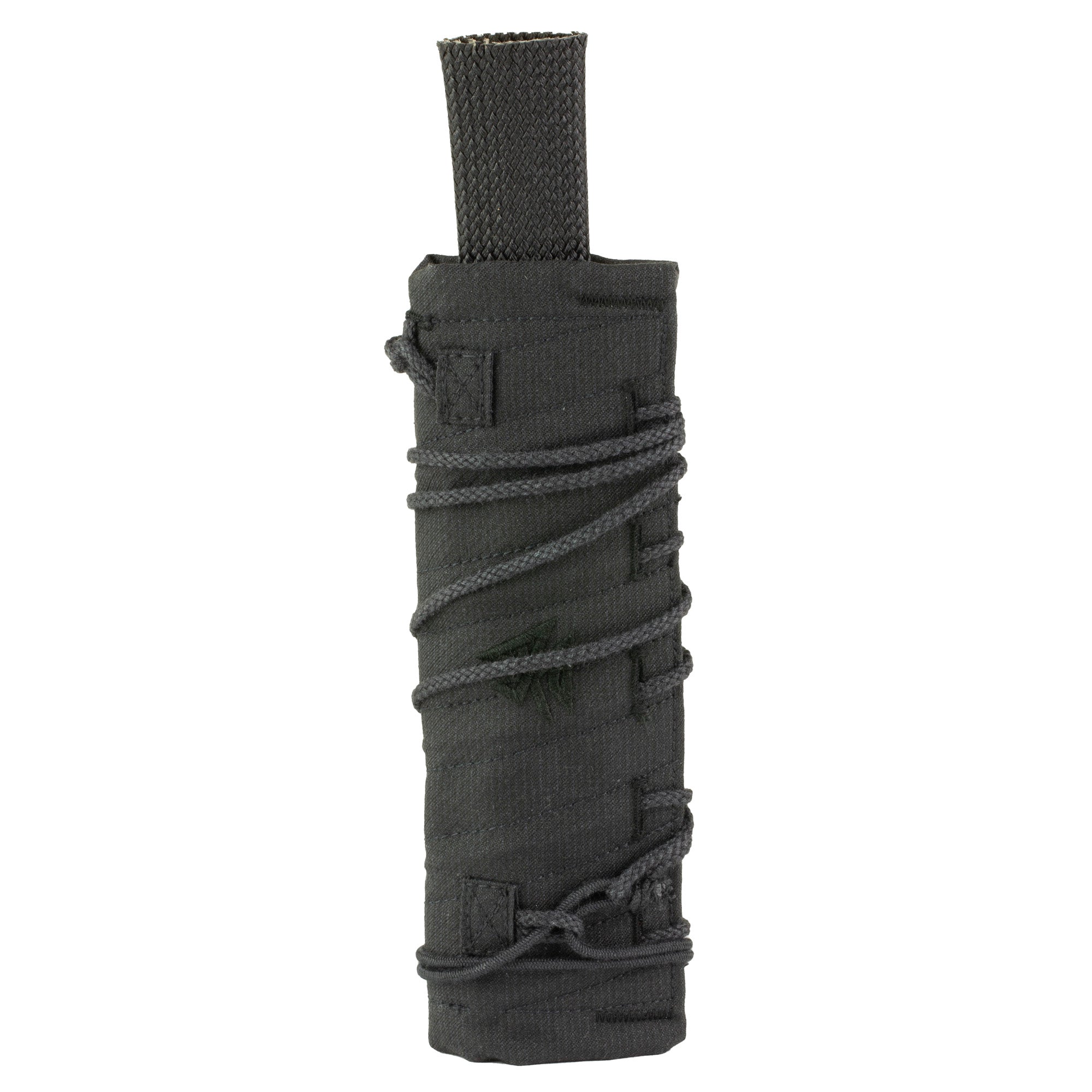 Burn Proof Gear Suppressor Cover Heavy 8.5 x 1.5 inches Black for Improved Fire Resistance