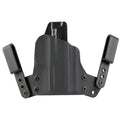 BlackPoint Tactical Mini Wing IWB Holster for SIG 365 XMACRO – Concealed Carry, Right Hand, Black Leather and Kydex