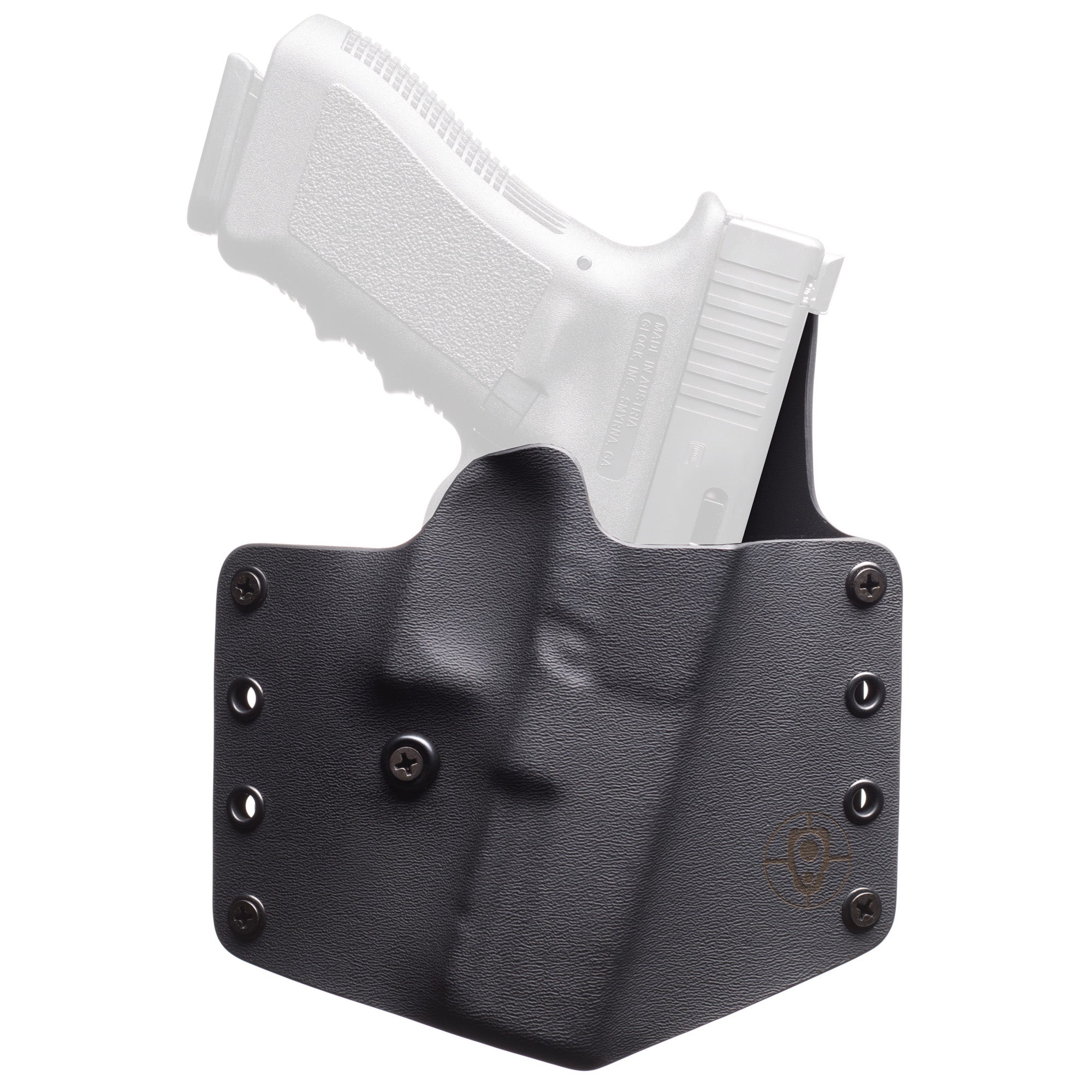 BlackPoint Tactical Standard OWB Leather and Kydex Holster for Sig P365 AXG, Right Hand