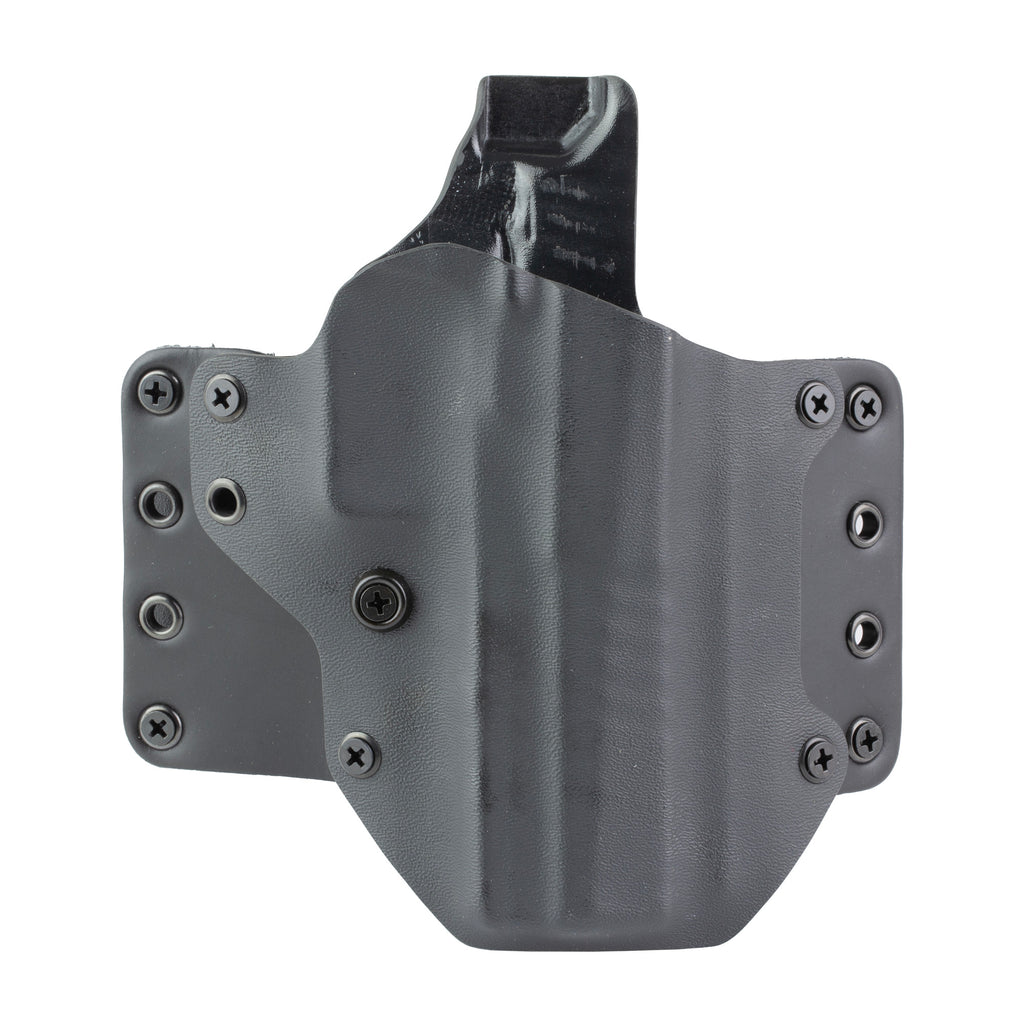 BlackPoint Tactical Leather Wing Outside Waistband Holster for SIG P211-GTO – Right Hand, Black