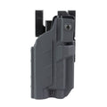 BlackPoint Tactical Slick Duty Light Holster with Ejection Port Lock for Glock 17, Right Hand