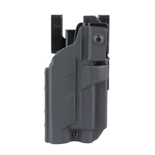 BlackPoint Tactical Slick Duty Light Holster with Ejection Port Lock for Glock 17, Right Hand
