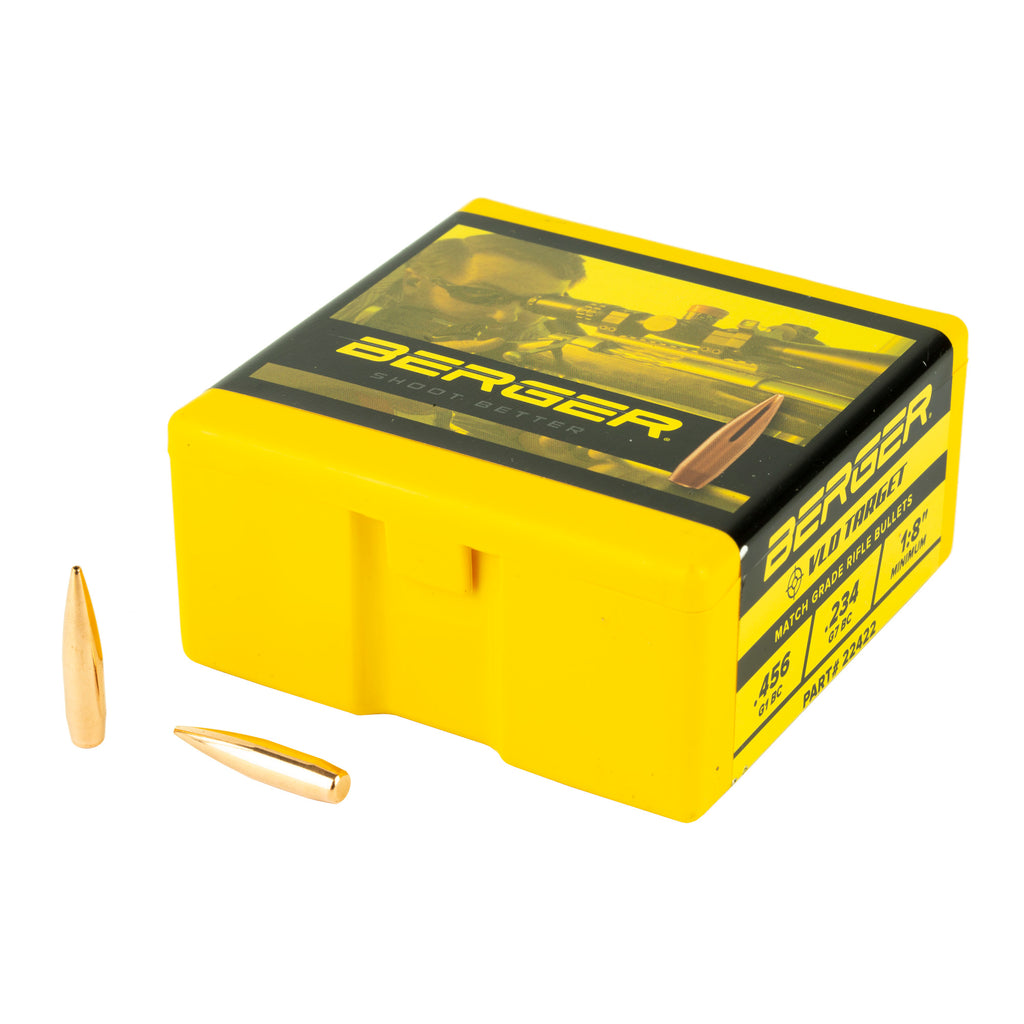 Berger Bullets .224 80 Grain VLD Target - 100 Count