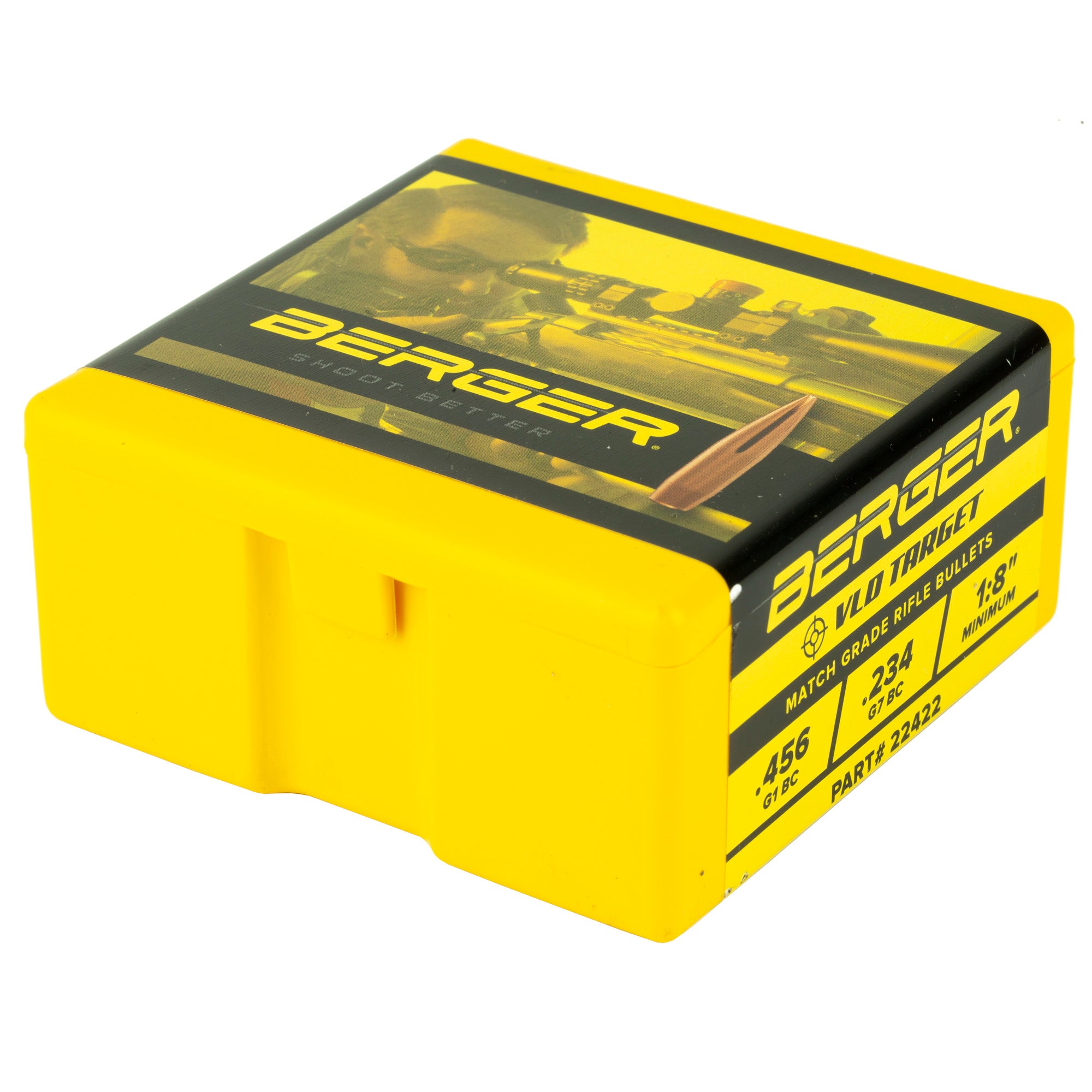 Berger Bullets .224 80 Grain VLD Target - 100 Count