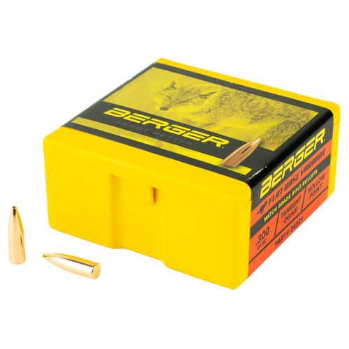 Berger Bullets .243 80 Grain Varmint Flat Base Bullet - 100 Count
