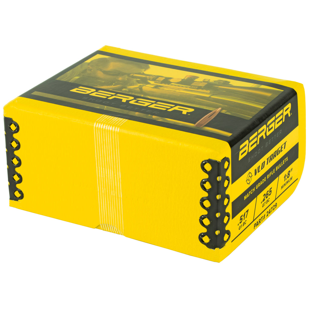 Berger Bullets .243/6mm 105 Grain VLD Target Bullets (500 Count)