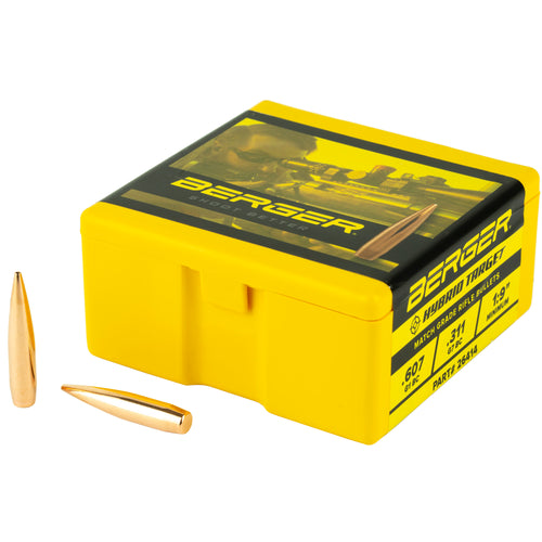 Berger Bullets .264 140 Grain Hybrid Target Bullet - 100 Count