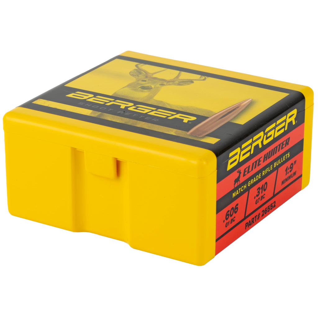 Berger Bullets 6.5mm Elite Hunter 140 Grain, 100 Count