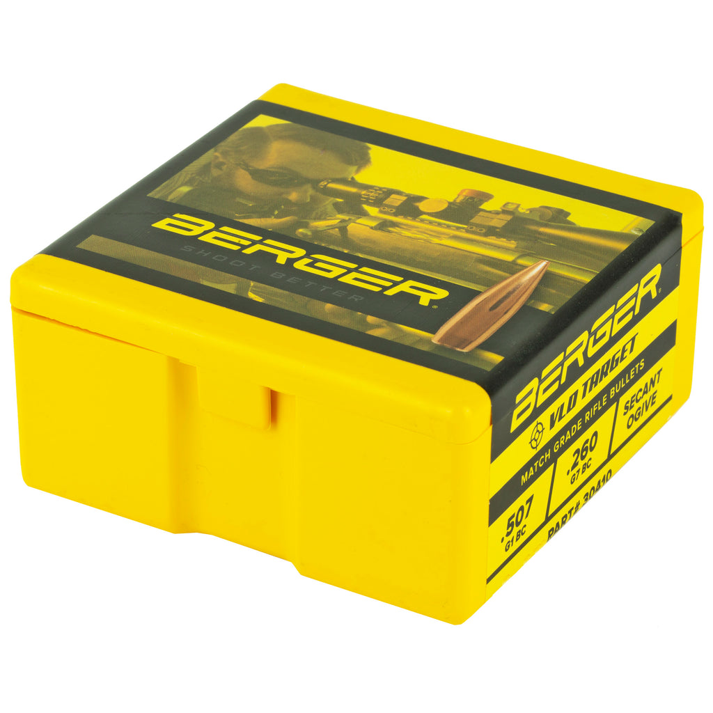 Berger Bullets .308 168 Grain VLD Target Bullets (100 Count)