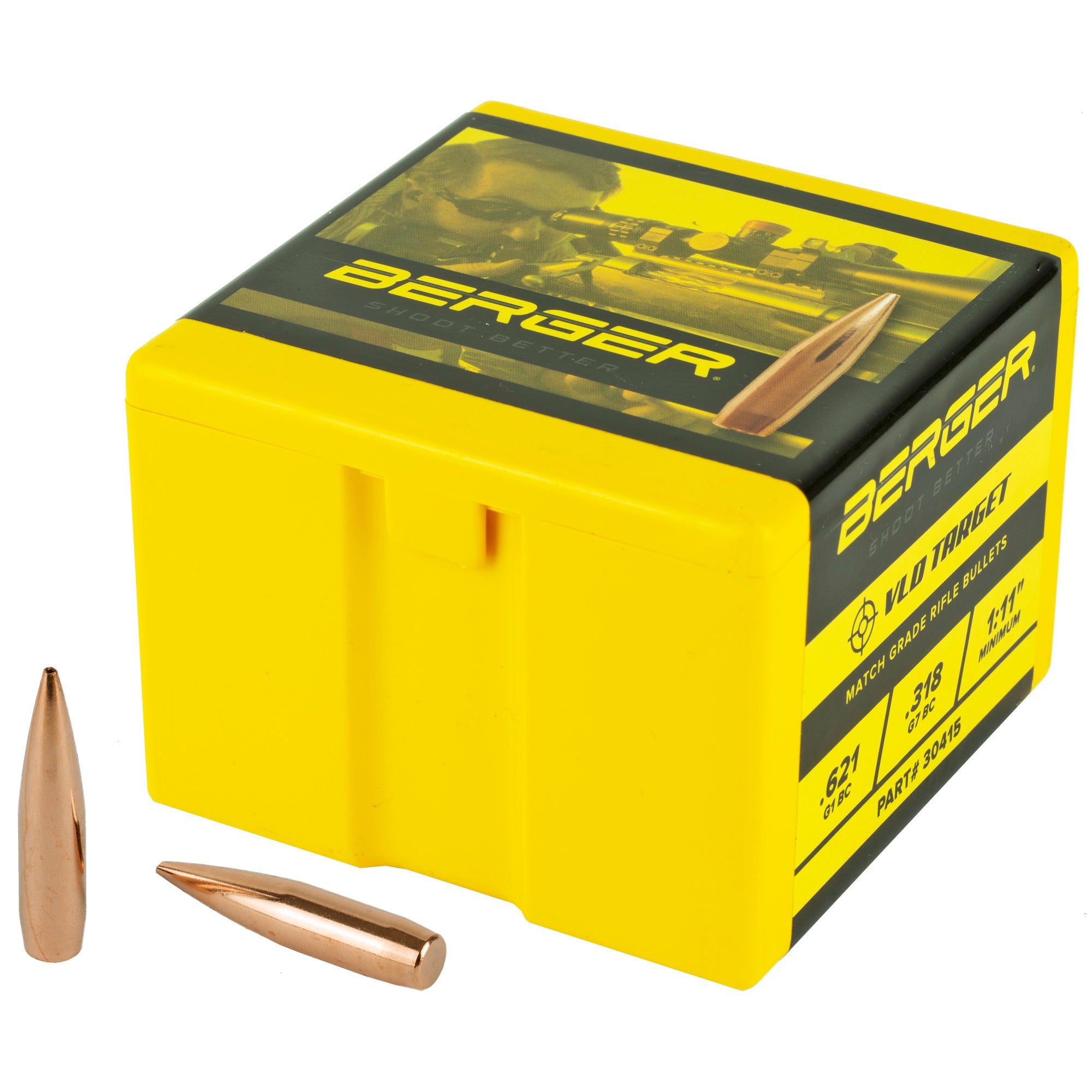 Berger Bullets .308 210 Grain VLD Target – Precision Match Grade Ammunition