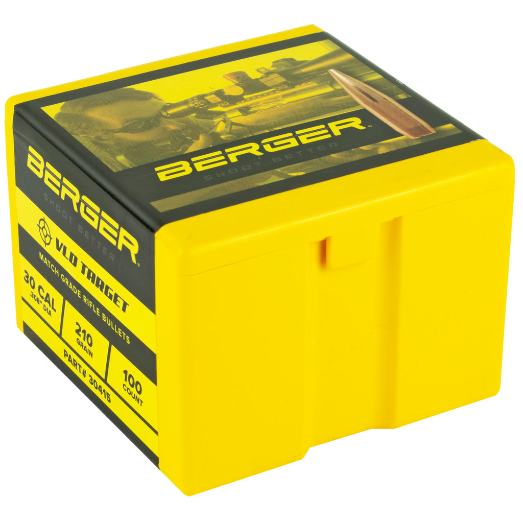 Berger Bullets .308 210 Grain VLD Target – Precision Match Grade Ammunition
