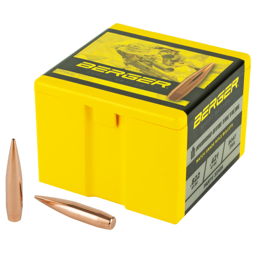Berger Bullets .338 Caliber 300 Grain Hybrid OTM Tactical Bullets - 100 Count