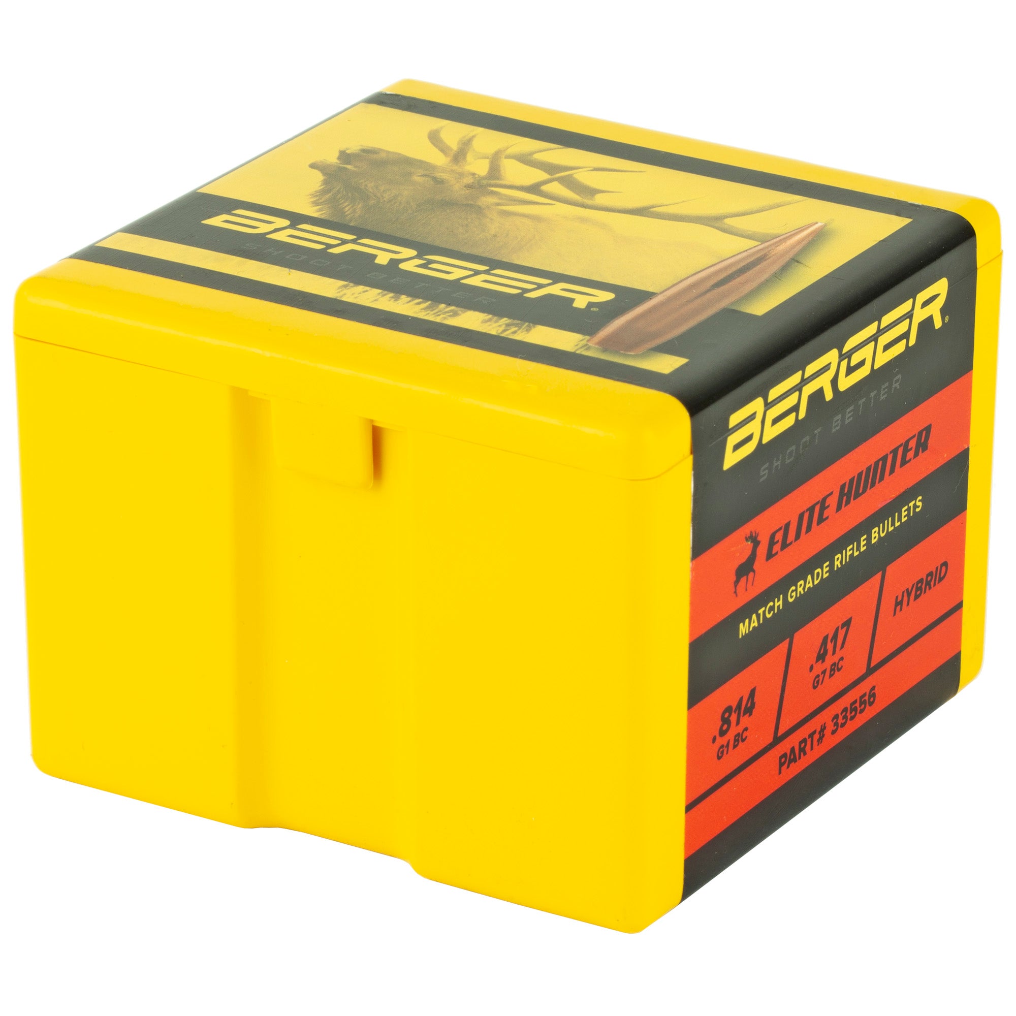 Berger Bullets Elite Hunter .338 Caliber 300 Grain, Box of 100