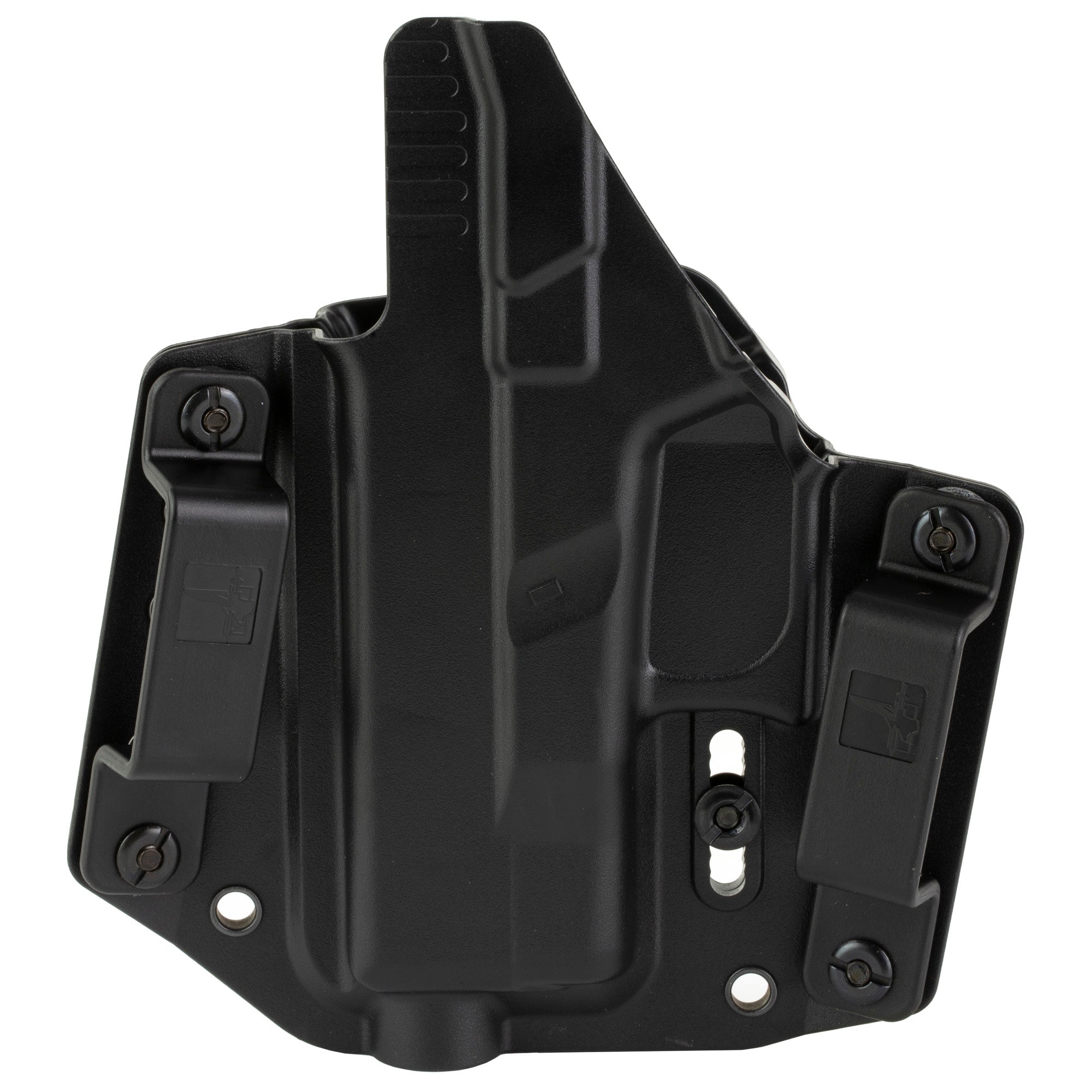 Bravo Concealment BCA Outside Waistband Holster for Glock 26 - Right Hand, Black Polymer