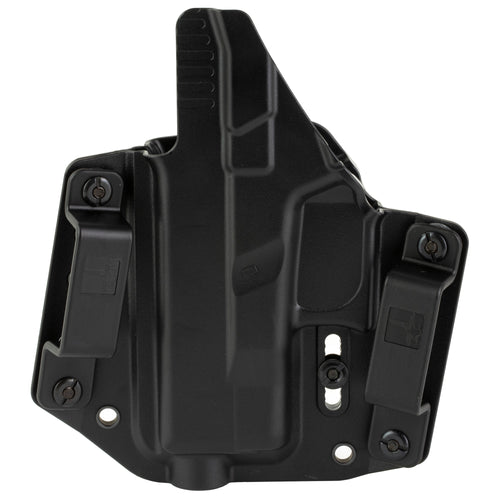 Bravo Concealment BCA Outside Waistband Holster for Glock 26 - Right Hand, Black Polymer
