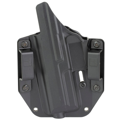 Bravo Concealment BCA Outside Waistband Holster for HK VP9, Right Hand, Black Polymer