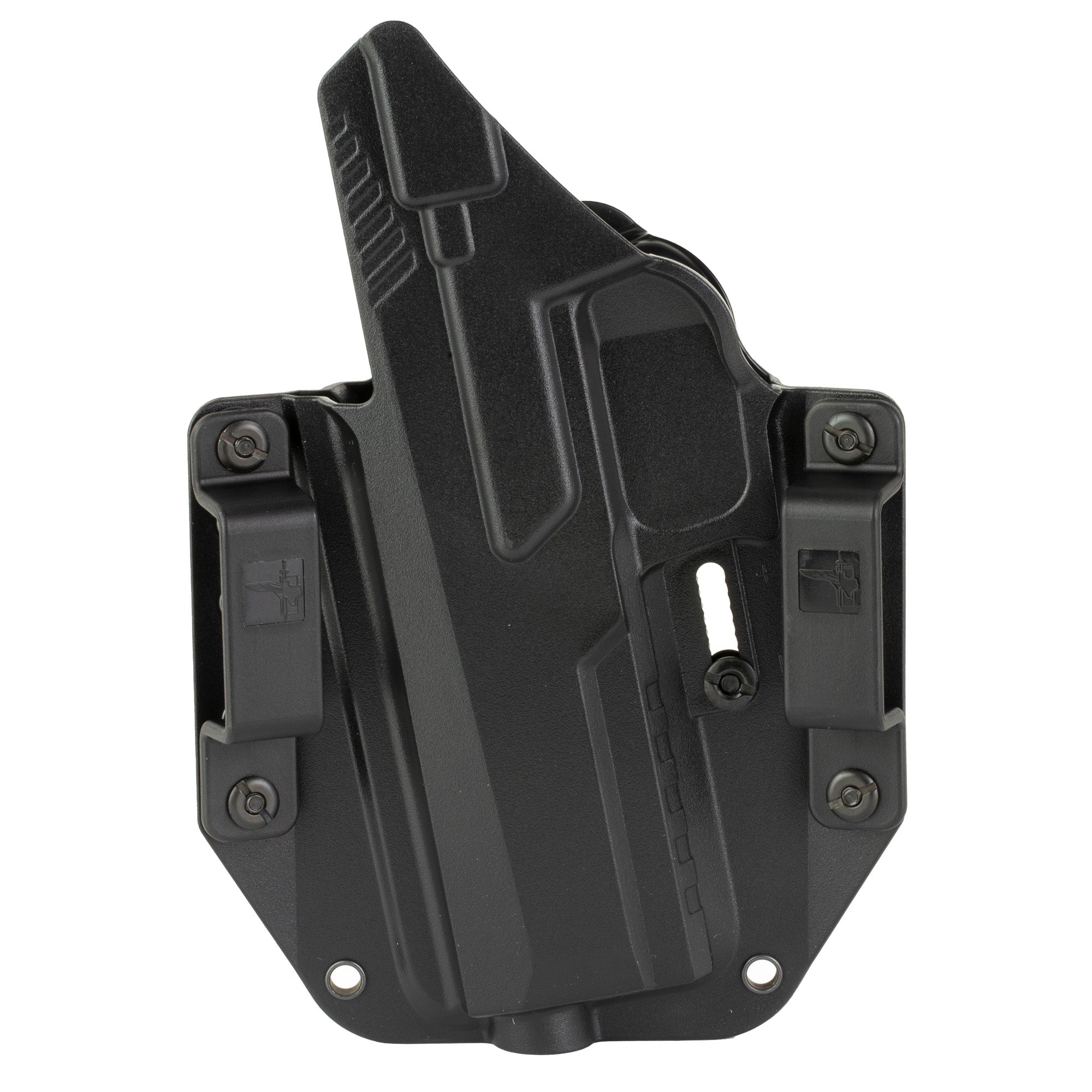 Bravo Concealment BCA Outside Waistband Holster for Sig P320 FS – Right Hand, Black Polymer