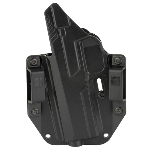 Bravo Concealment BCA Outside Waistband Holster for Sig P320 FS – Right Hand, Black Polymer