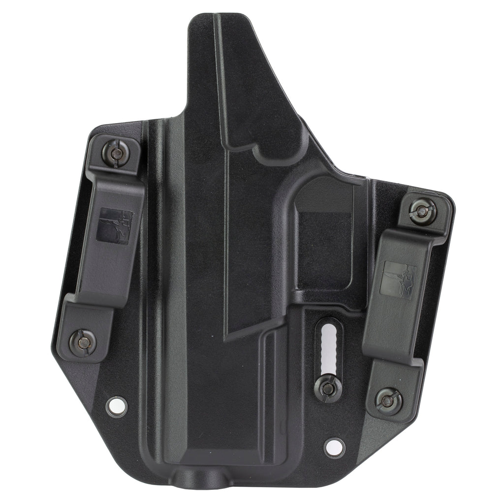 Bravo Concealment BCA Outside Waistband Holster for CZ P10C – Right Hand, Black Polymer
