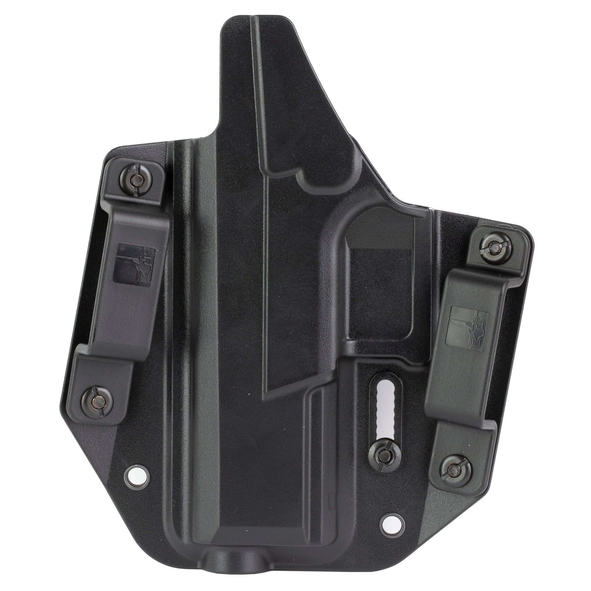 Bravo Concealment BCA Outside Waistband Holster for CZ P10C – Right Hand, Black Polymer