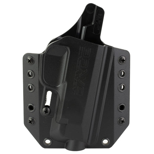 Bravo Concealment BCA Outside Waistband Holster for Sig P365 XL – Right Hand, Black Polymer