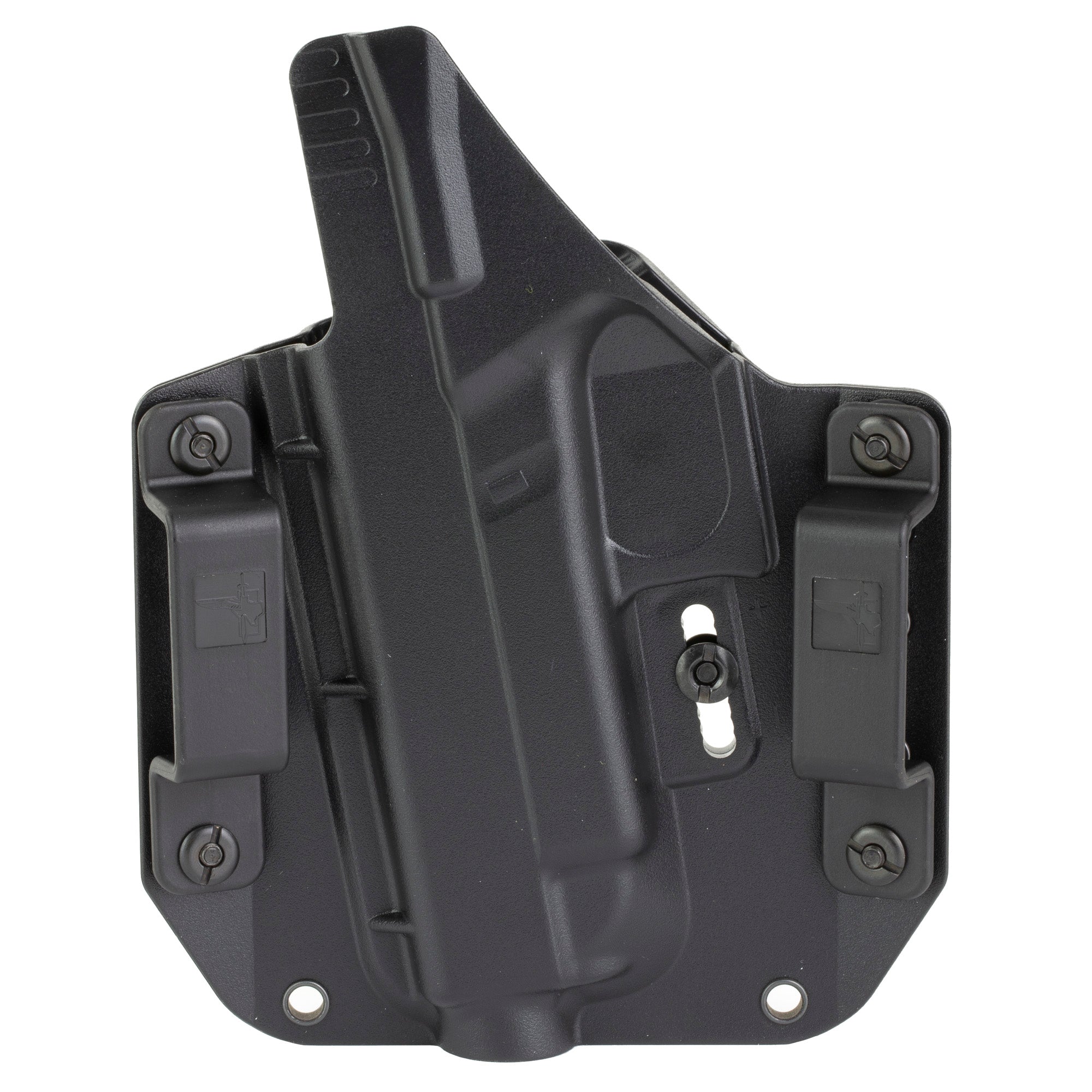 Bravo Concealment BCA Outside Waistband Holster for Glock 48 MOS - Right Hand, Black Polymer