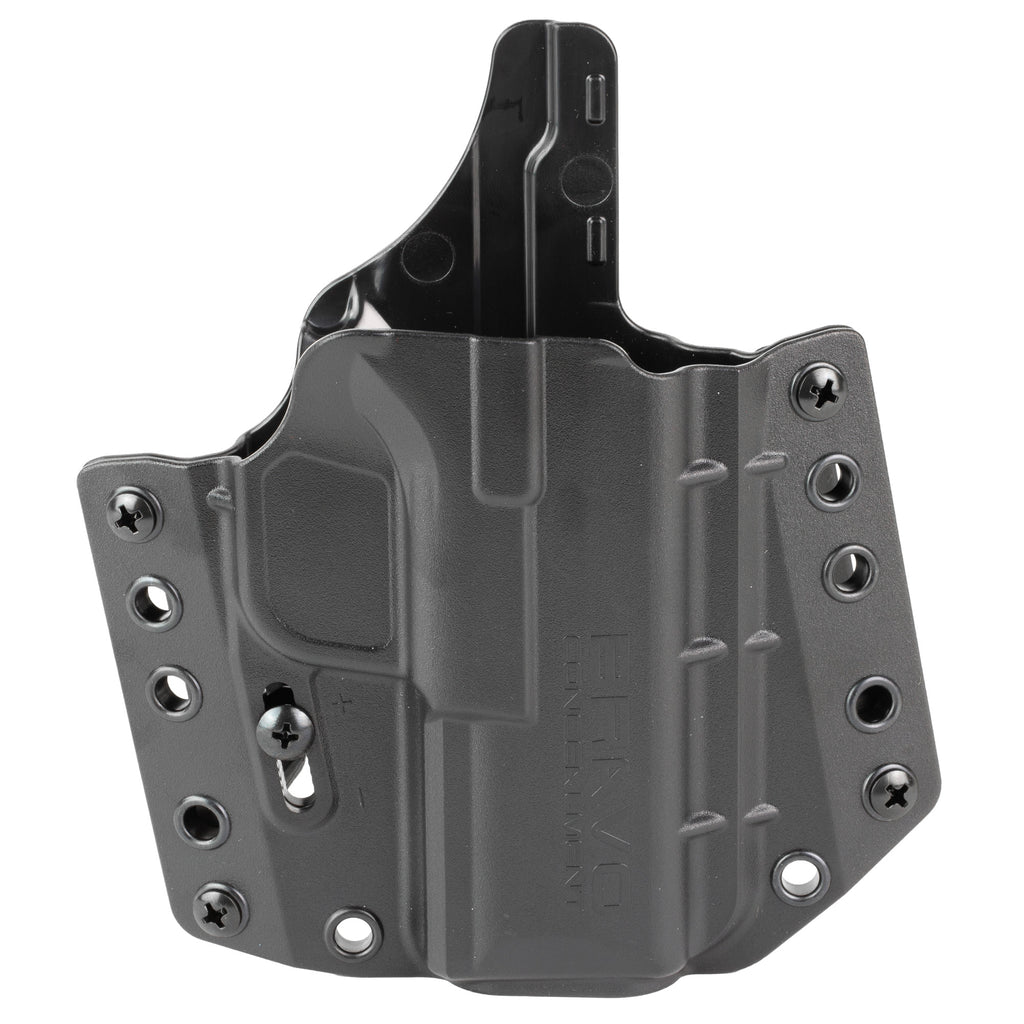 Bravo Concealment BCA Springfield Hellcat Pro Outside Waistband Holster - Right Hand, Black Polymer