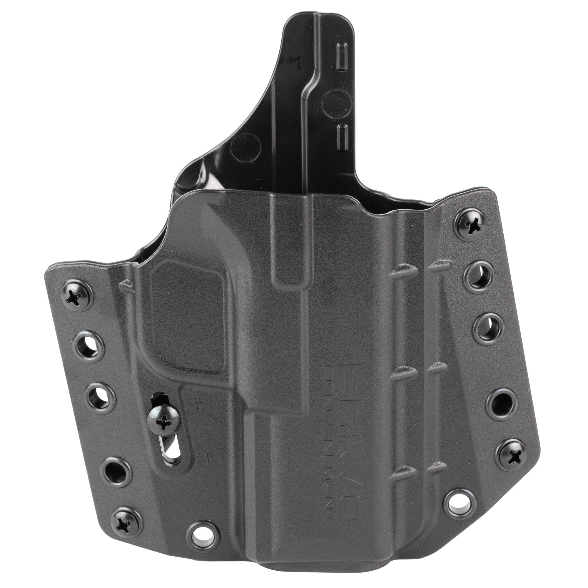 Bravo Concealment BCA Springfield Hellcat Pro Outside Waistband Holster - Right Hand, Black Polymer