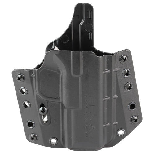 Bravo Concealment BCA Springfield Hellcat Pro Outside Waistband Holster - Right Hand, Black Polymer