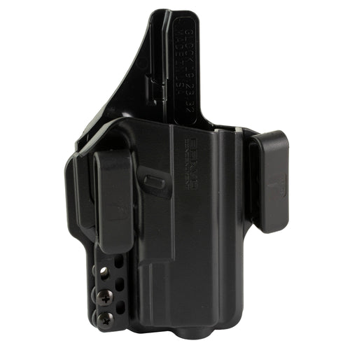 Bravo Concealment Torsion IWB Holster for Glock 19 - Right Hand, Black Polymer