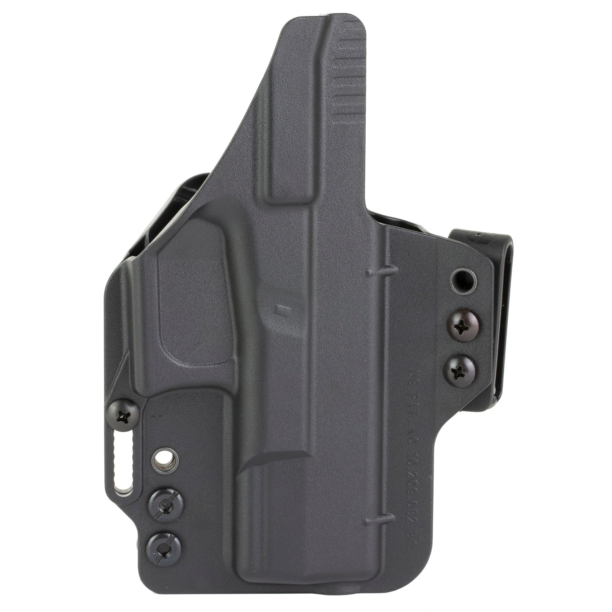 Bravo Concealment Torsion IWB Holster for Glock 19 – Left Hand, Black Polymer