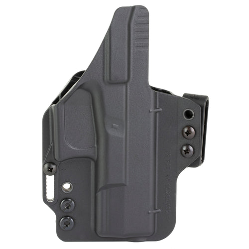 Bravo Concealment Torsion IWB Holster for Glock 19 – Left Hand, Black Polymer