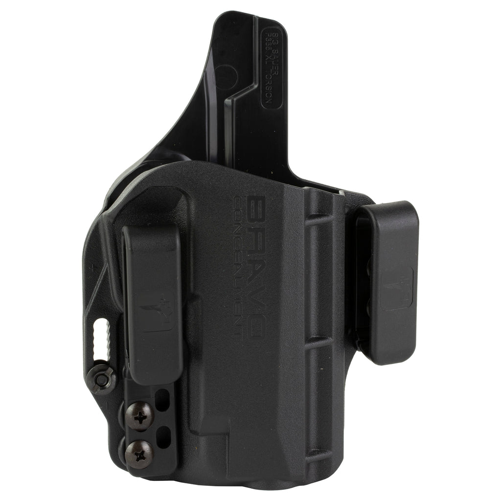 Bravo Concealment Torsion IWB Holster for Sig P365 XL, Right Hand, Black Polymer