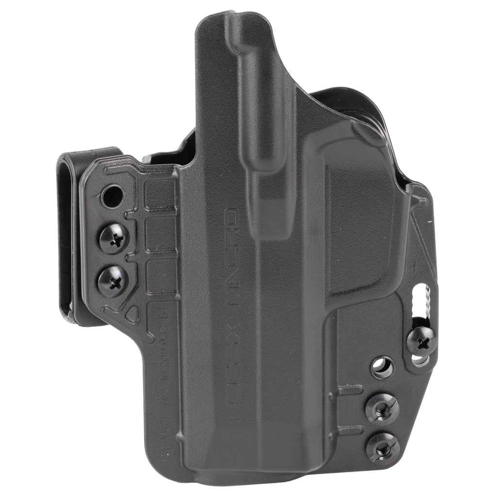 Bravo Concealment BRVBC20-1036 Torsion Inside Waistband Holster for P365 XMacro, Right Hand, Black Polymer