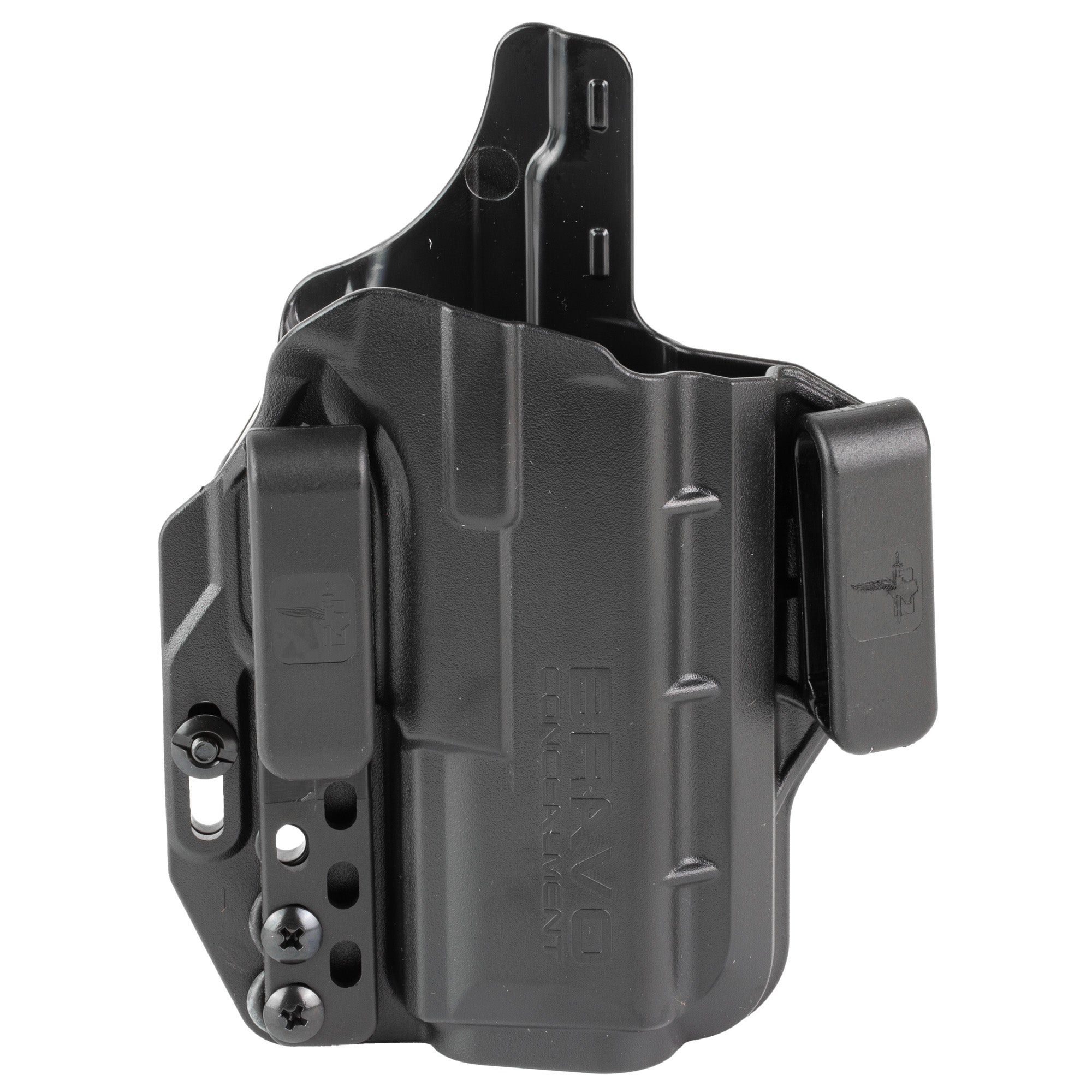 Bravo Concealment Torsion Inside Waistband Holster for Hellcat Pro, Right Hand, Black Polymer